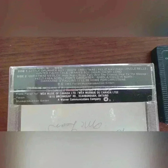 Boney M Christmas Album 1981 Cassette Tape - Picture 2 of 4